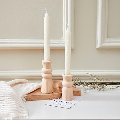 Denique Knot Design Candle Holders