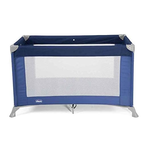 Chicco Goodnight Cuna de viaje ligera, con cierre de paraguas, 8 kg, color azul (Blue)