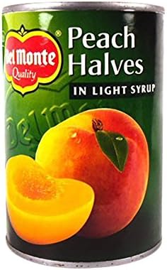 Del Monte peach halves in syrup - 420 gm