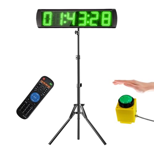MATERIALE DI QUALITÀ: Realizzato in resistente profilo di alluminio, il timer per il conto alla rovescia Ousmile è progettato per garantire stabilità e longevità. Questo materiale di alta qualità assicura un design robusto ma elegante per tutte le vostre attività.