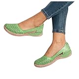 Dasongff Sommersandalen Damen Sandalen Damenschuhe Plateau Keilabsatz Mid-Heel Fischmaul Vollhohle Low-Top-Rückenriemen-Sandalen Frauen Sommer Outdoor Mode Durchbrochene Sandalen