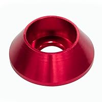 Vista 19 de [60 piezas] Arandelas de avellanado de copa de cono M3, aleación de aluminio anodizado, juntas de arandelas de cabeza, cuña de taza para tornillo