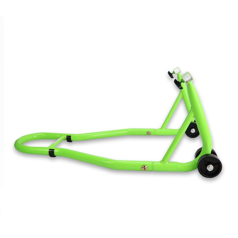 Béquille lève-Moto Support Roue arrière avec fourches pour Prise sur diabolos - Vert