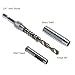 GORCHEN Center Drill Bit Self Auto Centering Hinge Drill Bit Set for Woodworking Door Window Cabinet Total 10 PCS