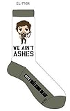 Walking Dead Daryl Chibi 1 Pair Crew Cut Socks One Size