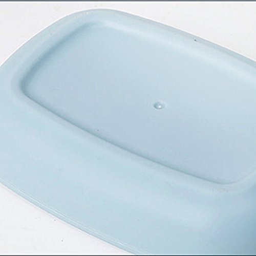 Snowkingdom 2 Pcs Travel Soap Case Box Holder With Strong Sealing, Portable Leak Proof - White & Blue Pack Of 2 #TOP3