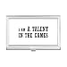 I Am A Talent Games Business Card Holder Case Pocket Box Wallet