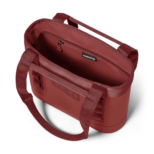 Image of YETI Camino 12L Zip Carryall Tote Bag, Stag Dark Red