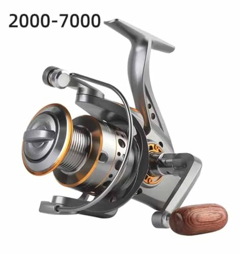 Billings Fishing Reels DC - 1000 to 7000 Series, 5.2:1 Gear Ratio, 26LB Max Drag, CNC Metal Spool, Spinning Fishing Reel, For Freshwater Saltwater (DC-1000 Series) - Image 3