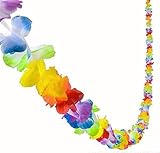 GIFTEXPRESS 36 feet Jumbo Plastic Flower Lei Garland/ Hawaiian Floral Border/ Luau Party Flower Garland/Hawaiian Party Garland/Luau Party Decoration