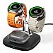 SwanScout Dual Watch Charger, SwanScout 704S, 3 in 1 Wireless Charging Station for Samsung Galaxy Watch 8 Classic/8/Ultra/7/6/6 Classic/5 Pro/5/4/3/Active 2, for Galaxy Buds 3 Pro/3/2 Pro