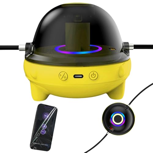 Máquina de cuerda de saltar digital con control remoto de 10 velocidades y música inteligente