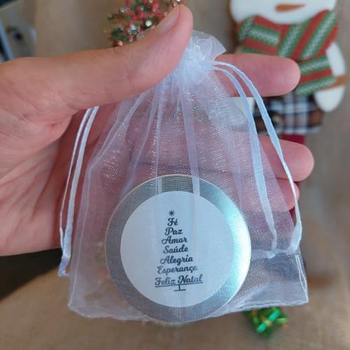 Kit 10 Mini Velas Aromáticas, Desejos de Natal - UMA MAYA (Lavanda)