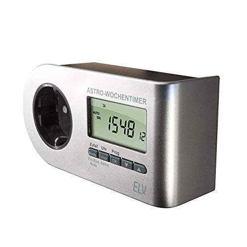 ELV WTA100 Premium-Wochentimer/Zeitschaltuhr mit Astrofunktion