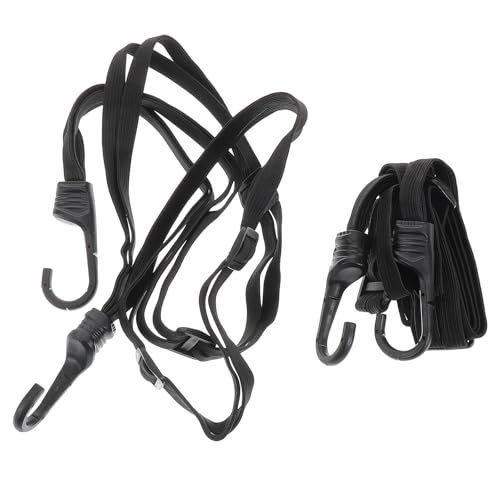 Correas elásticas de alta resistencia para cascos y equipaje de moto, 90 cm, 2 unidades