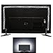 SPARKE LED TV Strip Lights, 2M/6.56ft 2835 USB S-Shape Any-Angle Bendable TV Backlight for Any Sizes of TV/Monitor Below 50Inch(White Light)