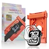 【3枚組】Podick Apple Watch 46mm フィルム ガイド枠付き Series 10 / 11 対応 アップルウォッチ 10 / 11用 保護フィルム 自動除塵 黒縁全面保護 高透過率 気泡防止 指紋防止 傷防止 貼り付け簡単 ケースに干渉せず「2025改良」