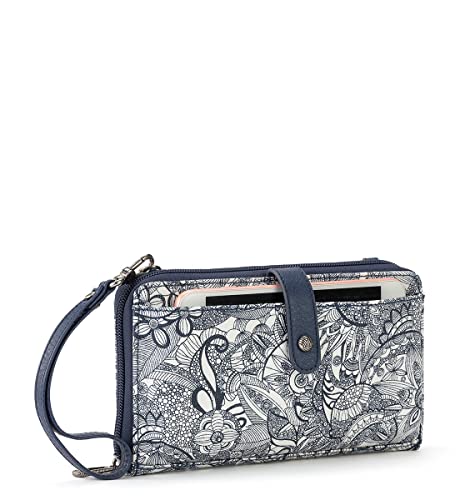 Image of Sakroots Smartphone Crossbody Purse - Women's Cellphone Bag & Wallet For Everyday - Convertible Wristlet With Zipper