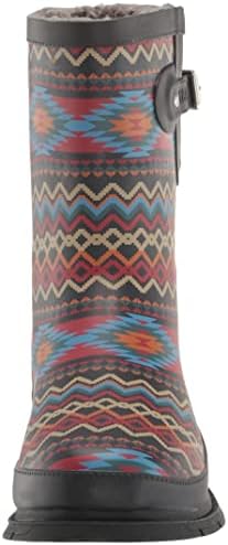 Western Chief Women's Waterproof Mid Rain Boot, Country Stripe, 7 | Image 1