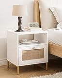 Élégants pieds dorés de la table de chevet : les pieds dorés de votre table de chevet contribuent à son aspect élégant et luxueux. Elles sont non seulement esthétiques mais aussi stables et assurent un maintien sûr.