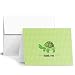 Lovely Animal Thank You Note Greeting Cards - Size 4"X 6" Pack of 30 Cards With White Envelopes - Blank Inside (Turtle)