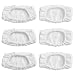 Ximoon 6 Washable, Reusable Mop Pads fit Oreck Steam Mop