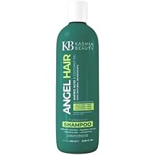 Kashia Beauty Angel Hair Shampoo 16.9 oz Sulfate Phosphate & Paraben Free Moisturizing Coconut & Wheat Protein Formula Strengthens Revitalizes & Protects Hair