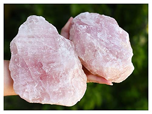 Grand Quartz Rose Brut JCAKES - Idée Cadeau Éco-Responsable Déco