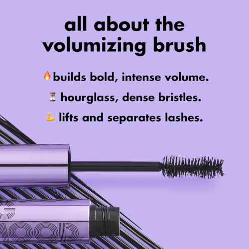 e.l.f. Big Mood Mascara, Instantly Creates Long-Lasting, Bold & Lifted, Voluminous Lashes, Infused with Jojoba Wax, Deep Brown, 0.30 fl Oz - image 5