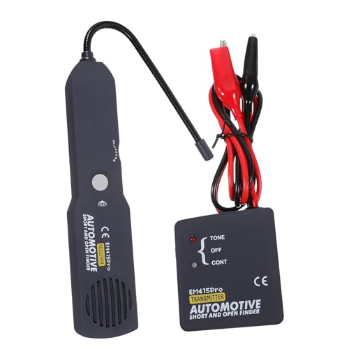 COHEALI Car Circuit Wire Tracer and Short Open Circuit Compact and Lightweight Automotive Tester for Accurate Electrical Diagnosis Abs Material Easy to Use for Mechanics and DIY