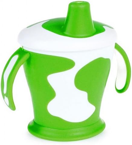 DRINKING CUP CANPOL 31/404 Baby Kids Child Todler Training Learning Non Spill (Green)