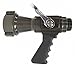 Fire Hose Nozzle, 2-1/2 in, Black