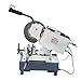 KAKA INDUSTRIAL Manual Cold Saw, 9-Inch Heavy-Duty Metal Cutting Chop Saw, Industrial-Grade High-Speed Steel Blade, Durable Double Clamping Vice, Miter Saw CS-9