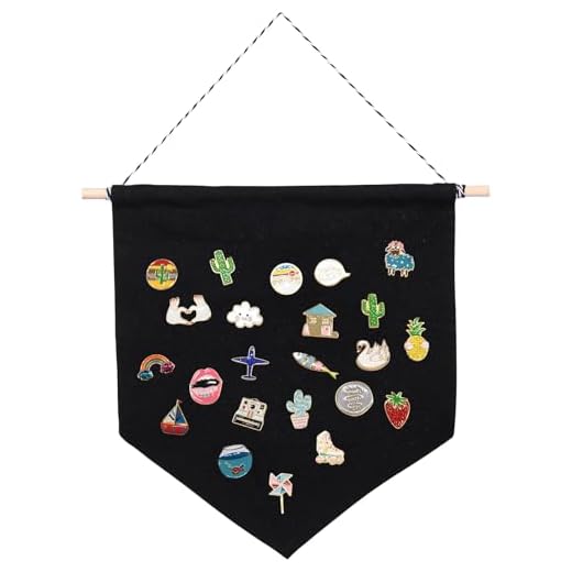 Canvas Pennant Banner for Pin Display