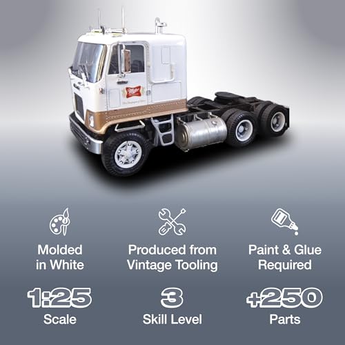 Kit Modelo GMC Astro 95 Semi Tractor 1:25 AMT miniatura 2