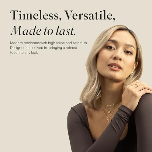 Rocksbox Demifine Huggie Ear Party Set - Mix & Match Earrings - High Polish Plating with Sterling Silver and CZ - Premium Quality Jewelry - 10mm, 14mm, and 23mm4