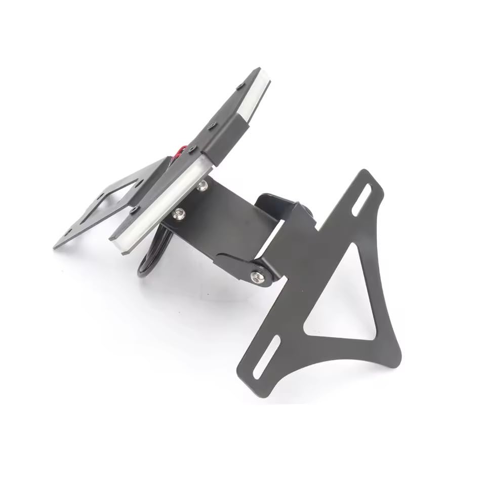 Support de plaque d'immatriculation moto au design épuré pour Ducati Hypermotard 950