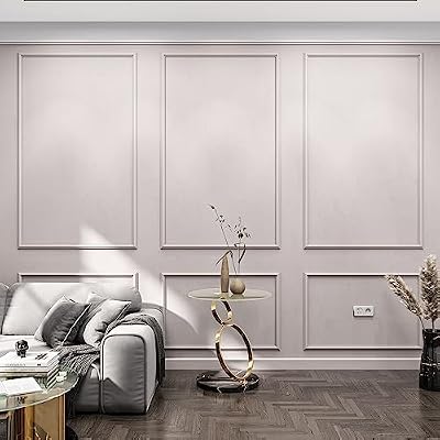 Ready to Assemble Wall molding Piece kit, All Edges precut, Factory Primed Wall molding Pieces to Make 3 top 3 Bottom Frames