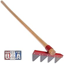 AM Leonard Council Fire Rake, 1 Foot Width