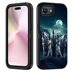 Wolf Howling Under The Moon-1