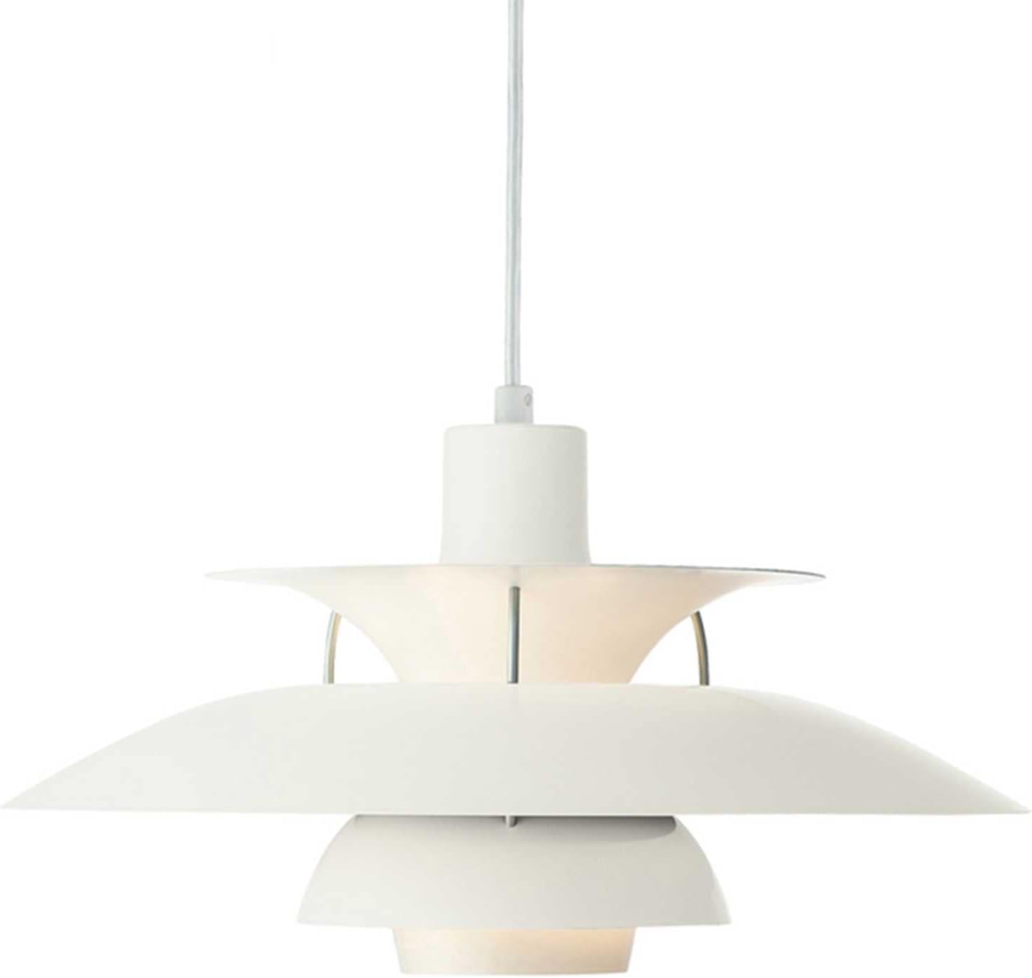 Suspension PH5 anti-éblouissement avec lampe d'éclairage doux pour salon