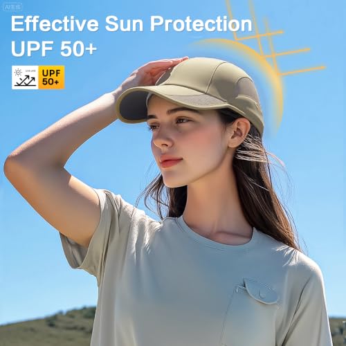 Image of HH HOFNEN Quick Dry Baseball Cap Unstructured Water Resistant Golf Hat