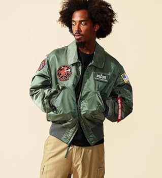 ALPHA INDUSTRIES CWU-36P VINTAGE　GRAY Rare Vintage ALPHA INDUSTRIES USAF Flyers CWU-36/P Bomber