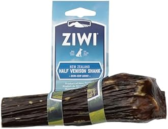 ZiwiPeak Deer Shank Pet Bone Treat, Half