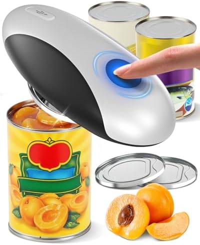Zoomsnail Electric Can Opener, Automatic Rechargeable Can Openers...