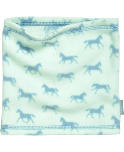 Playshoes Unisex Kinder Fleece-Schlauchschal Winter-Schal, Pferde, one size