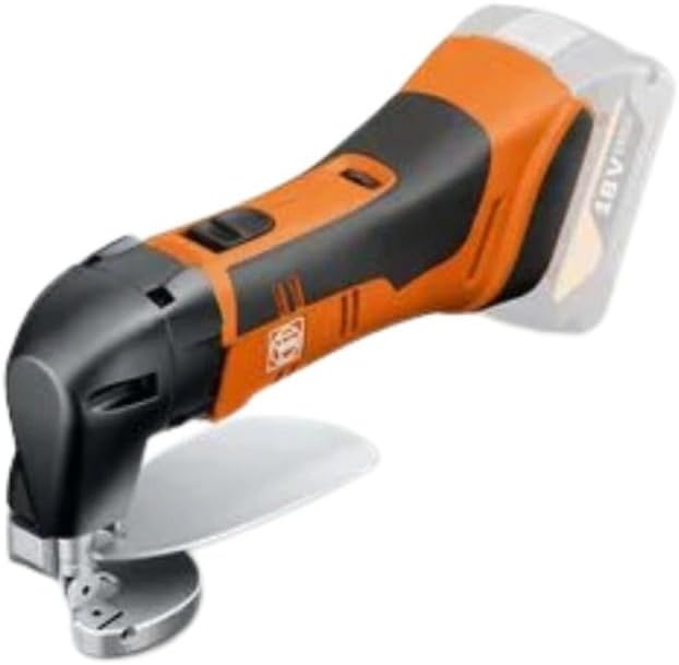 Fein Cordless Sheet Metal Shears for Distortion-Free Cutting - Cuts Up to 16 Gauge, 725ft Cutting Capacity per Charge, AMPShare/Bosch 18V Battery Compatible - ABLS 18 1.6 E AS - 71300661090