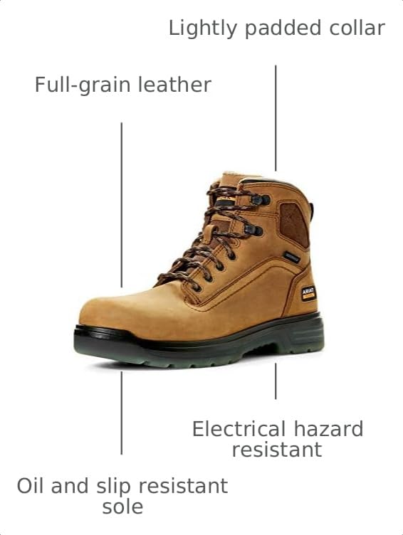 Image of Ariat Men's Turbo 6 inch Waterproof Work Boot