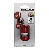 Dimensiones: 4x5,5cm Fackelmann champán/Cava, tapón para tapar Botellas, Silicona, Rojo, Centimeters