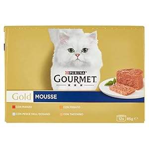 Purina Gourmet Gold Mus Karma 12x85g